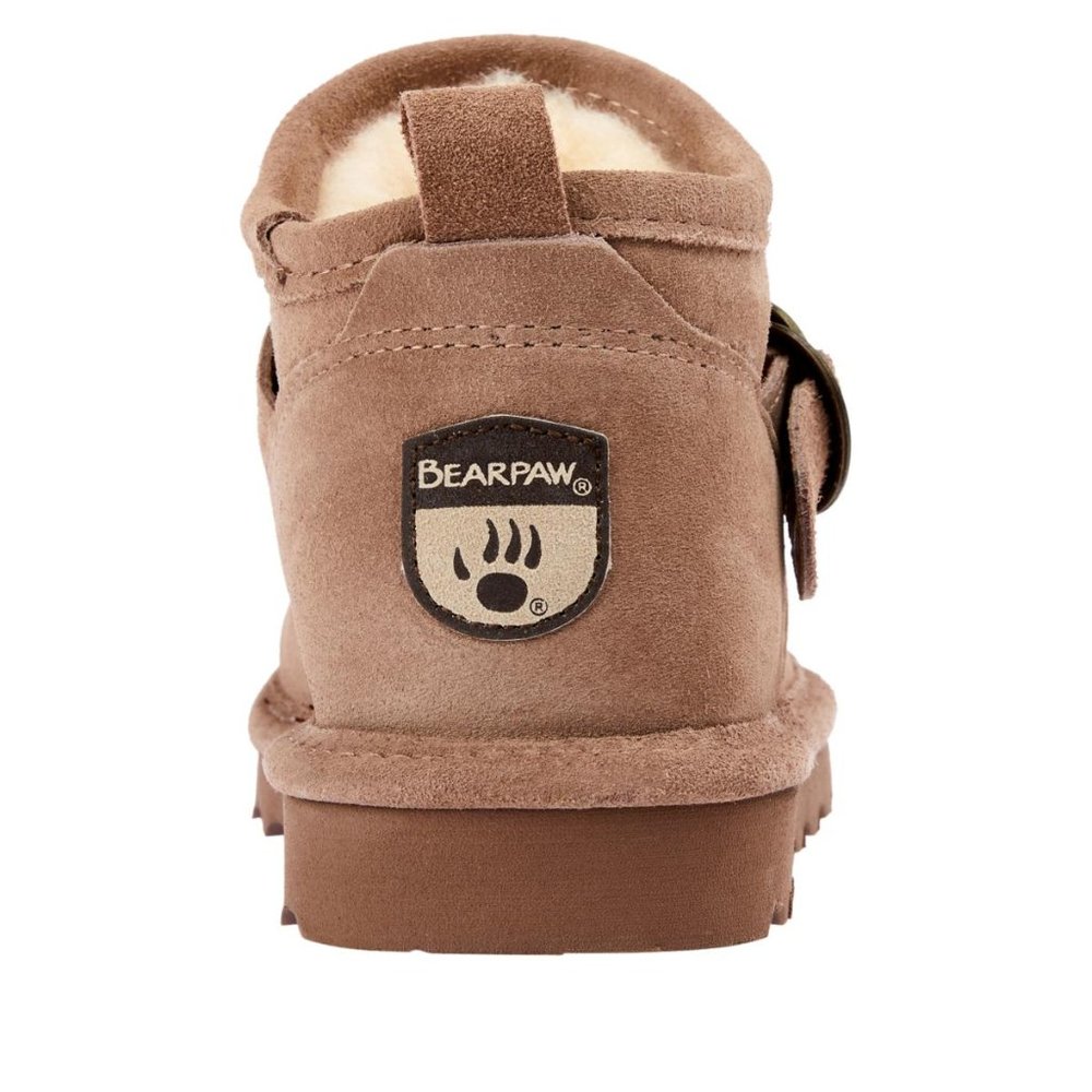 New BEARPAW Suede Micro Water- and Stain-Repellent Boot Tan 10M - Picture 3 of 7
